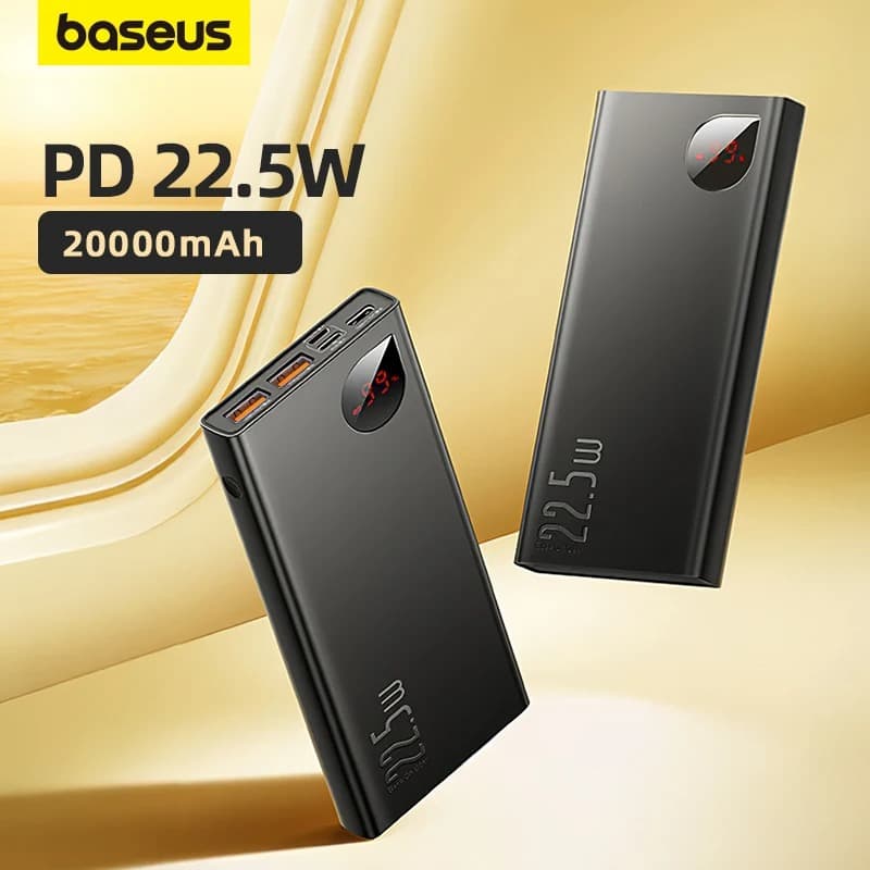 Baseus PowerMax™ – Powerbank 20000mAh z Szybkim Ładowaniem 22.5W