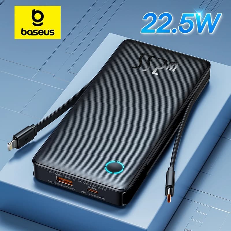 Baseus PowerMax™ – Powerbank 20000mAh z Szybkim Ładowaniem 22.5W