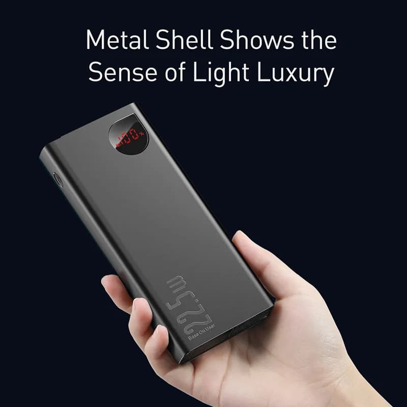 Baseus PowerMax™ – Powerbank 20000mAh z Szybkim Ładowaniem 22.5W